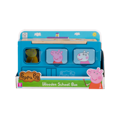 Peppa Pig Houten Speelgoedbus